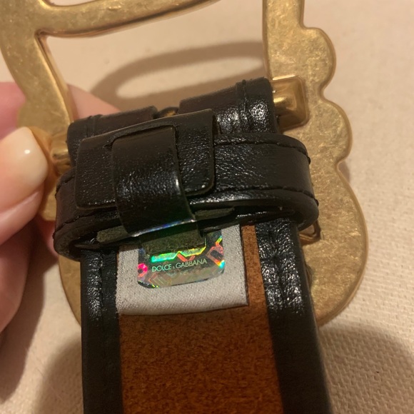 Dolce & Gabbana buckle with black and brown belt - Picture 6 of 7